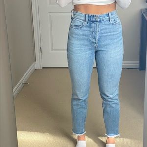 DYNAMITE ROSIE HIGH-RISE SLIM JEANS